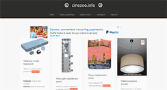 Desktop Screenshot of cinezoo.info