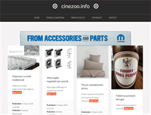 Tablet Screenshot of cinezoo.info